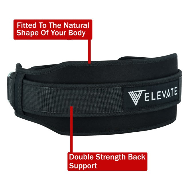 Neoprene Weight Lifting Belt - Elevate Equipment