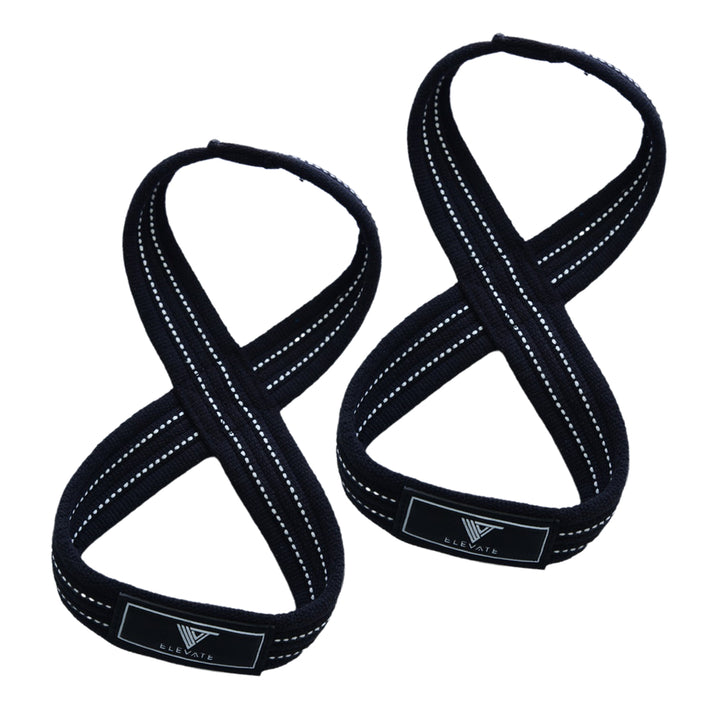 Figure Of 8 Weightlifting Gym Deadlift Straps